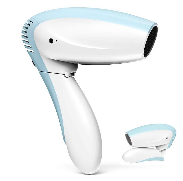 For BABY!! Cordless! Hair Dryer, MANLI Cordless Hair Dryer Only Cold Wind  Design Speed Cooling with Folding Handle, 32W DC Rechargeable Hair Dryer  without Hot Air, Suitable for Indoor, Outdoor, Camping, Tourism