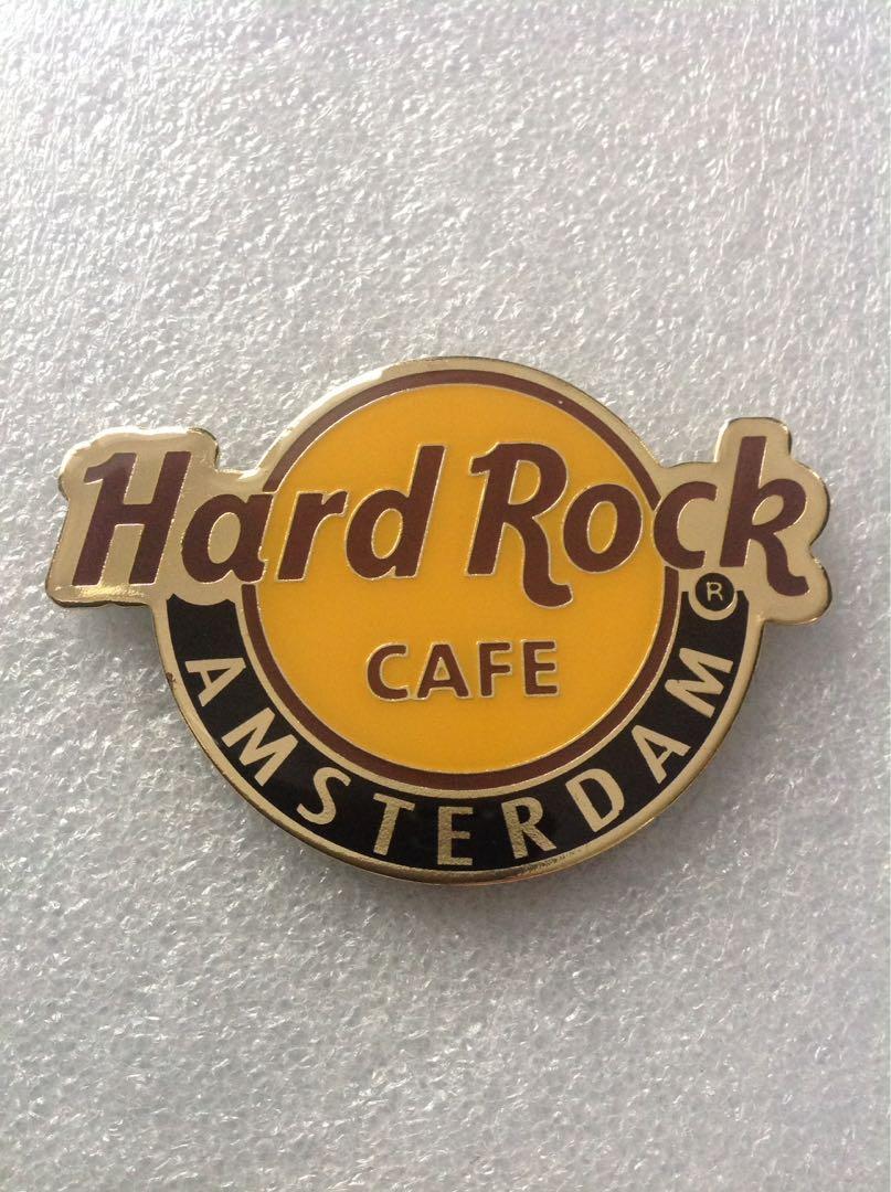 Hard Rock Cafe Pins AMSTERDAM HOT CORE CLASSIC HRC LOGO MAGNET SERIES!,  Everything Else on Carousell