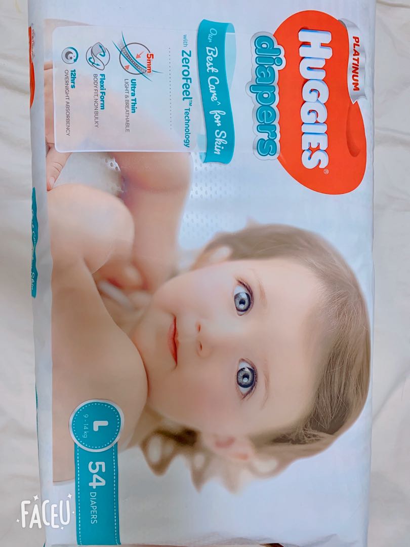 Huggies Diaper L size (914kg), Babies & Kids, Bathing & Changing
