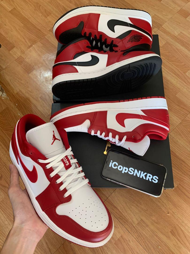 J1 low new beginning And J1 mid chicago toe, Men's Fashion, Footwear,  Sneakers on Carousell