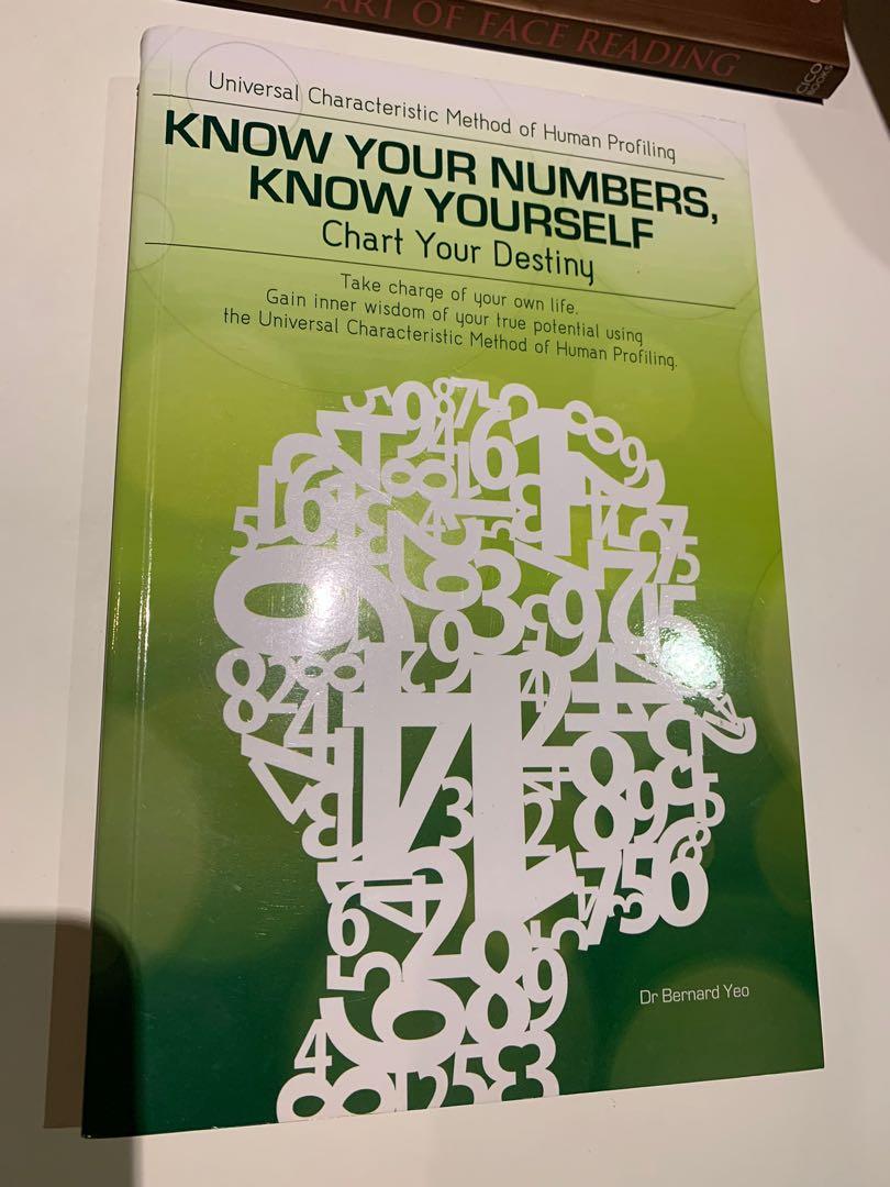 Know Your Number Knows Yourself By Dr Bernard Yeo Books Stationery Magazines Others On Carousell