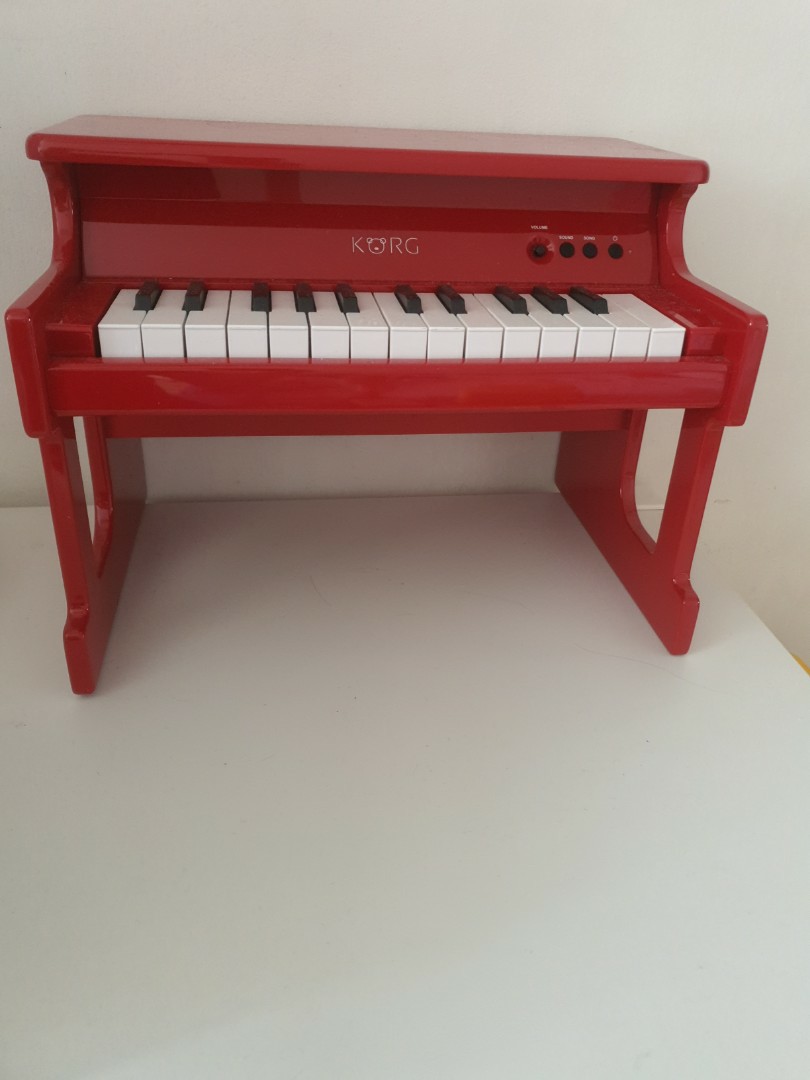 Korg tinyPiano Digital Toy Piano - Red