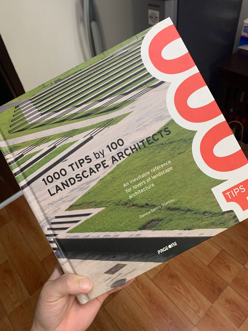 Landscape Architecture book 1000 Tips by 100 Landscape Architects