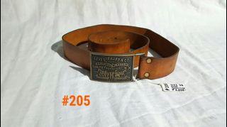 Levis Belt Vintage 1970's  Size 36 (Brown) Handstain Lattigo Cowhide GOOD CONDITION (Made in USA) Dockers Lee Gap Wrangler Guess Lacoste