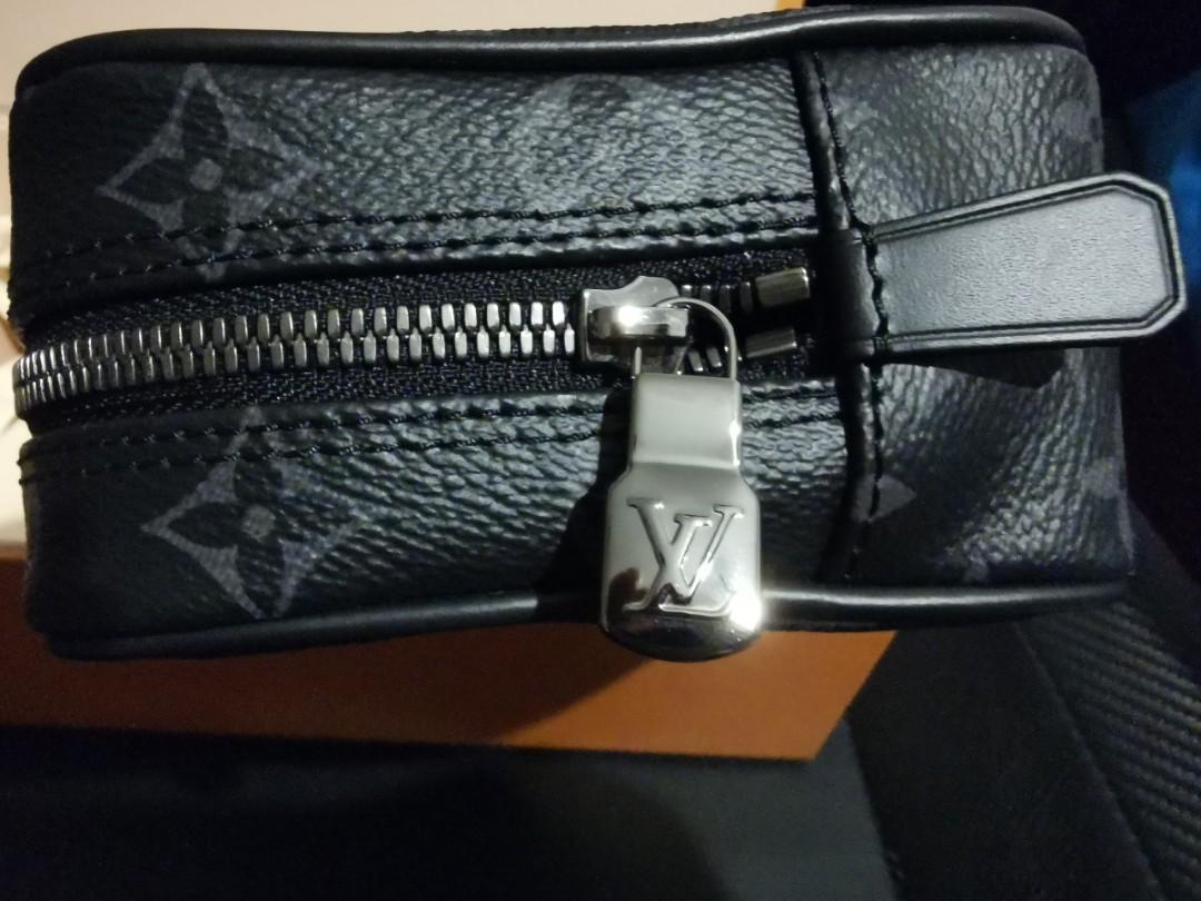 Louis Vuitton Toilet Pouch PM Monogram Eclipse Bag, Luxury, Bags & Wallets  on Carousell