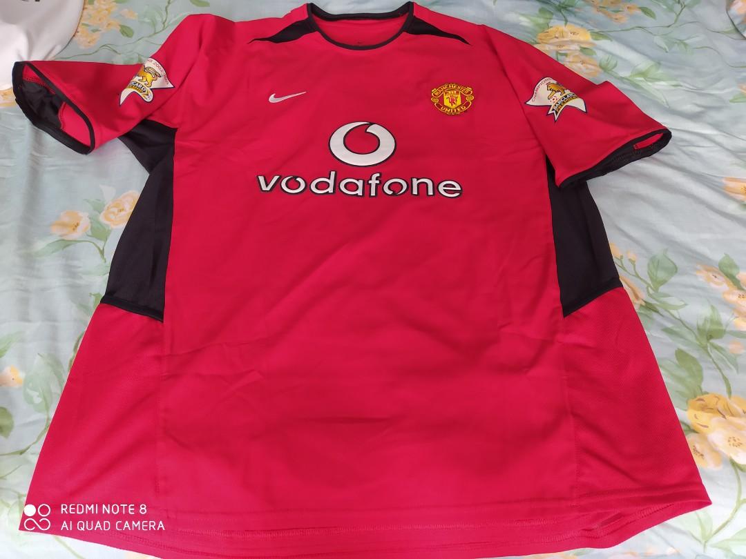 Cristiano Ronaldo Nike Manchester United 2003 2004 DEBUT SEASON Home Long  Sleeve Jersey Shirt L SKU# F20610DHA 184948