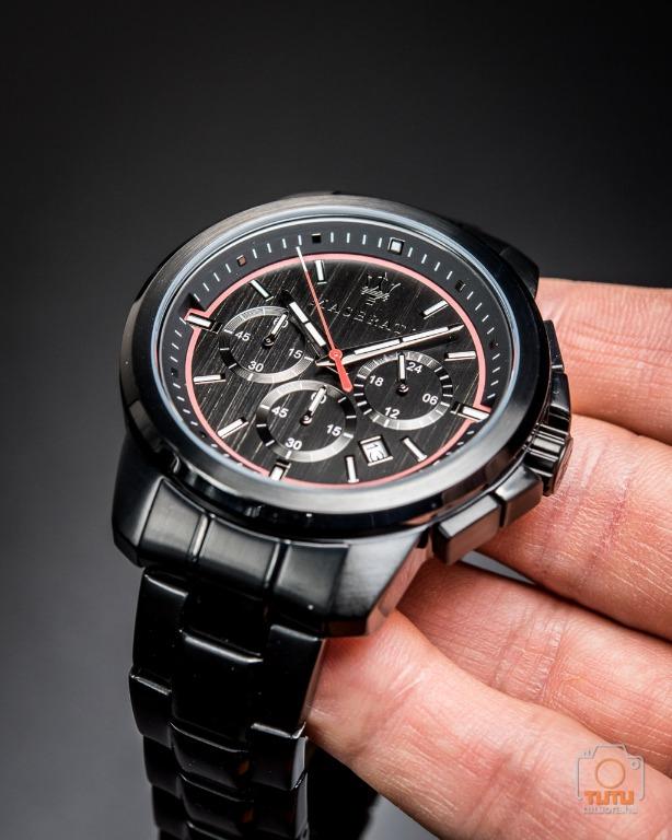 Maserati Successo Chronograph Black Dial Watch R8873621014