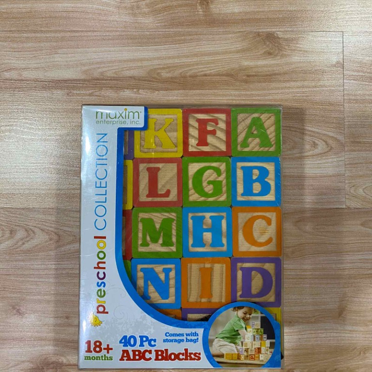 Maxim 2025 preschool blocks