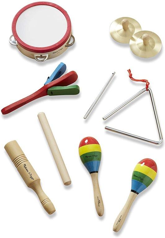 Melissa Doug Band in a Box Clap Clang Tap 10 Piece Musical