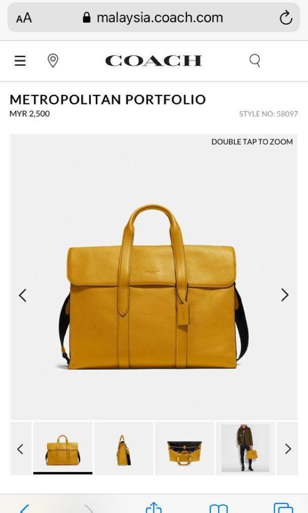 Metropolitan best sale portfolio coach