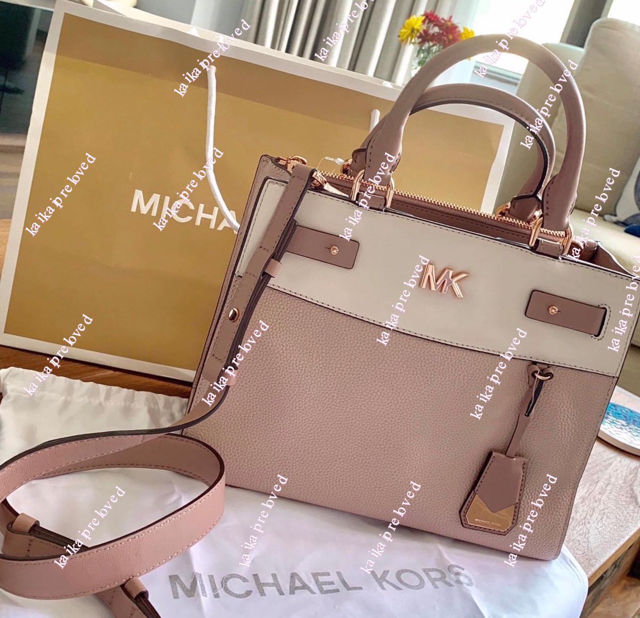 Michael kors best sale reagan satchel