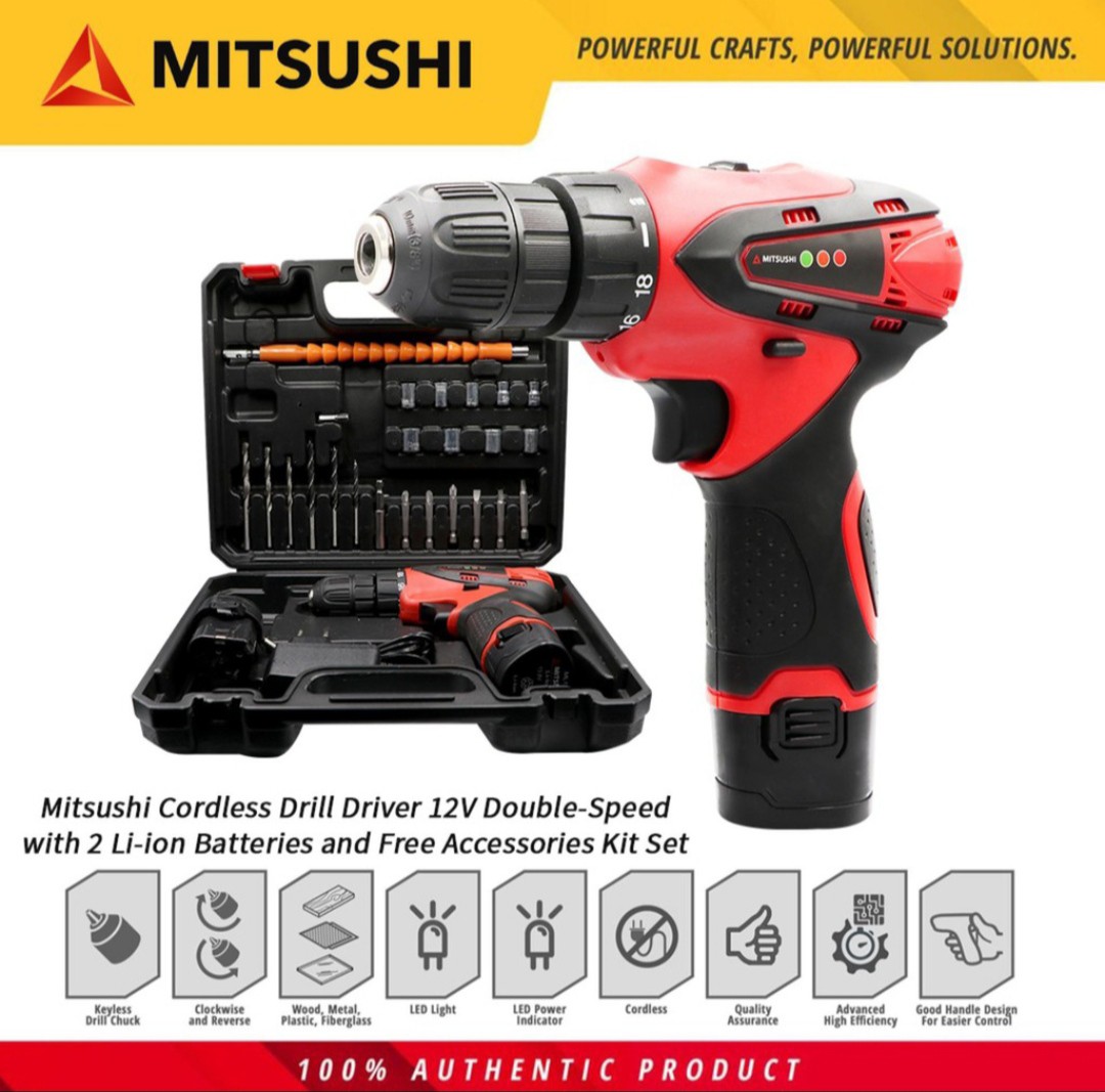Mitsubishi online cordless drill