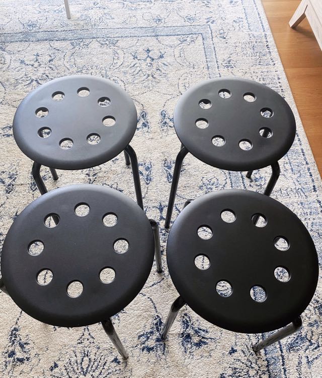  move out sale ikea stackable dining chairs 4 furniture home
