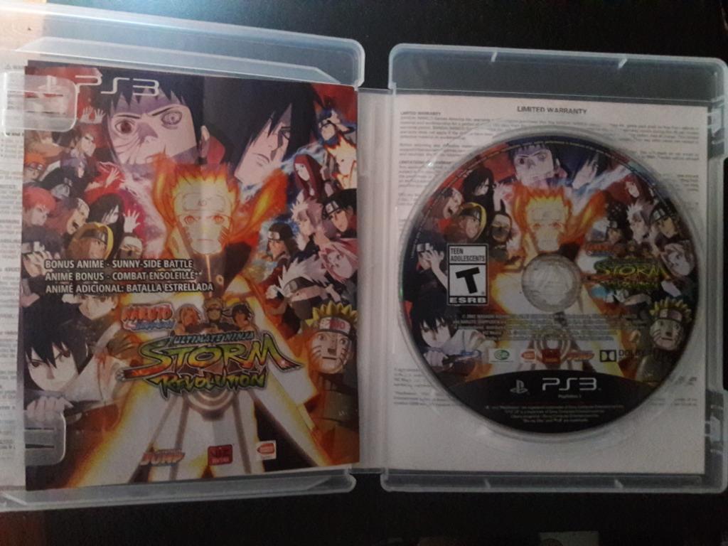 Naruto Shippuden ULTIMATE NINJA STORM REVOLUTION (Category: PlayStation) located in Quezon City. Submitted by low-ballers_will_be_blocked (Listing ID 1005831221, Image 2). Description: LIMITED TIME OFFER! the saga continues! mint condition, like new in box. tested & working. slightly negotiable..
