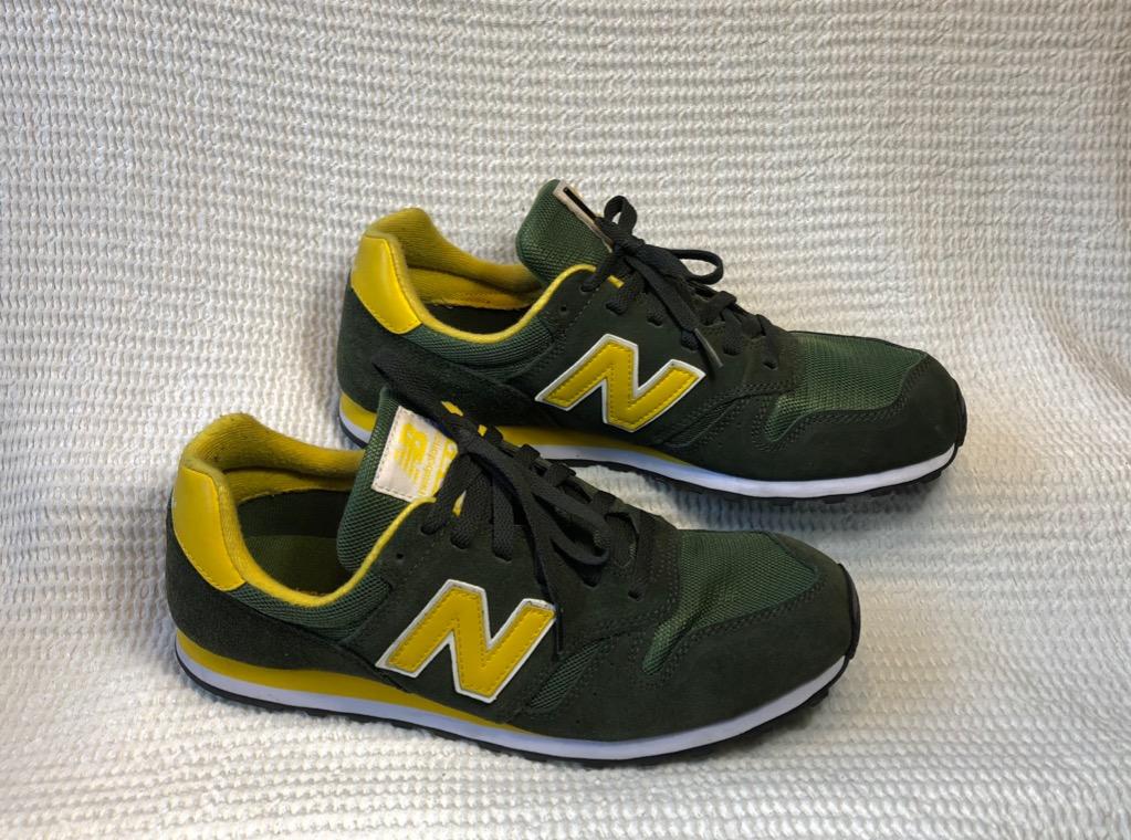 new balance 373 green yellow