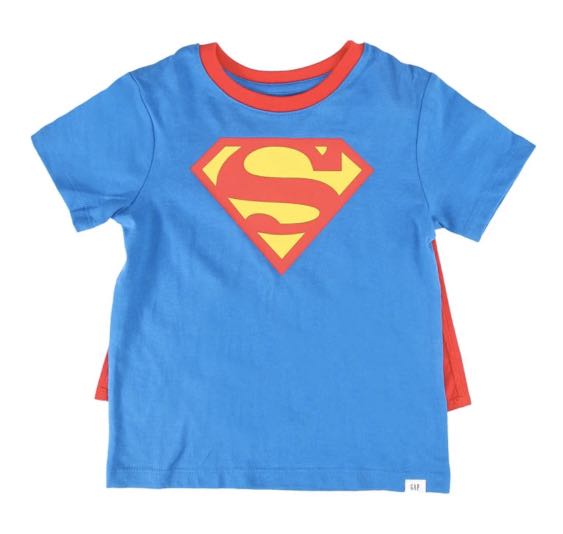 Superman t sale shirt with cape
