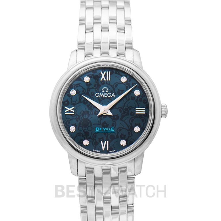 omega ladies watch blue face