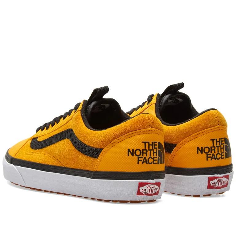 North face vans yellow sales