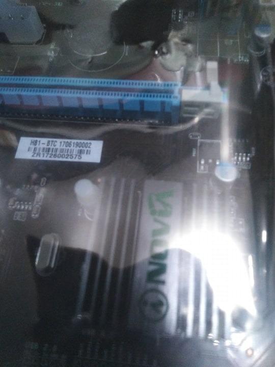 NOVIA H81-BTC 1150 SOCKET MOTHERBOARD (Category: Computer Parts) located in Quezon City. Submitted by besteinpc (Listing ID 1005911589, Image 2). Description: NOVIA H81-BTC 1150 SOCKET MOTHERBOARD 👉Supports New 4th and 4th Generation Intel® Xeon® / Core™ i7 / i5 / i3 / Pentium® / Celeron® Processors (Socket 1150) 👉All Solid Capacitor design, Digi Power 👉Supports Dual Channel DDR3/DDR3L 1600 👉1 PCIe 2.0 x16, 3 PCIe 2.0 x1 👉Graphics Output Opt