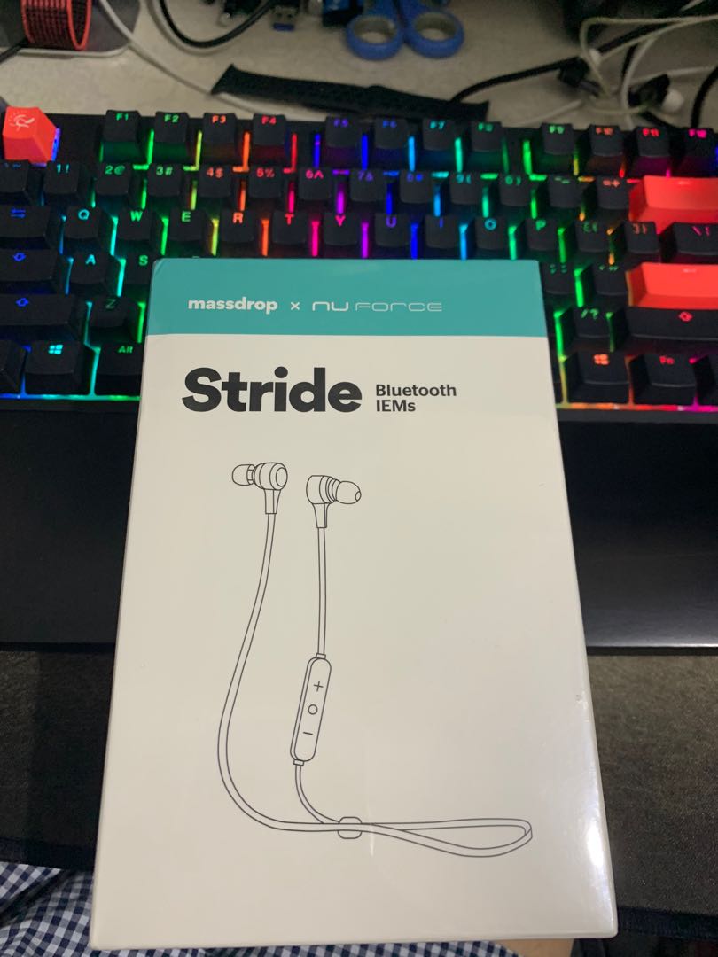nuforce stride bluetooth earphones