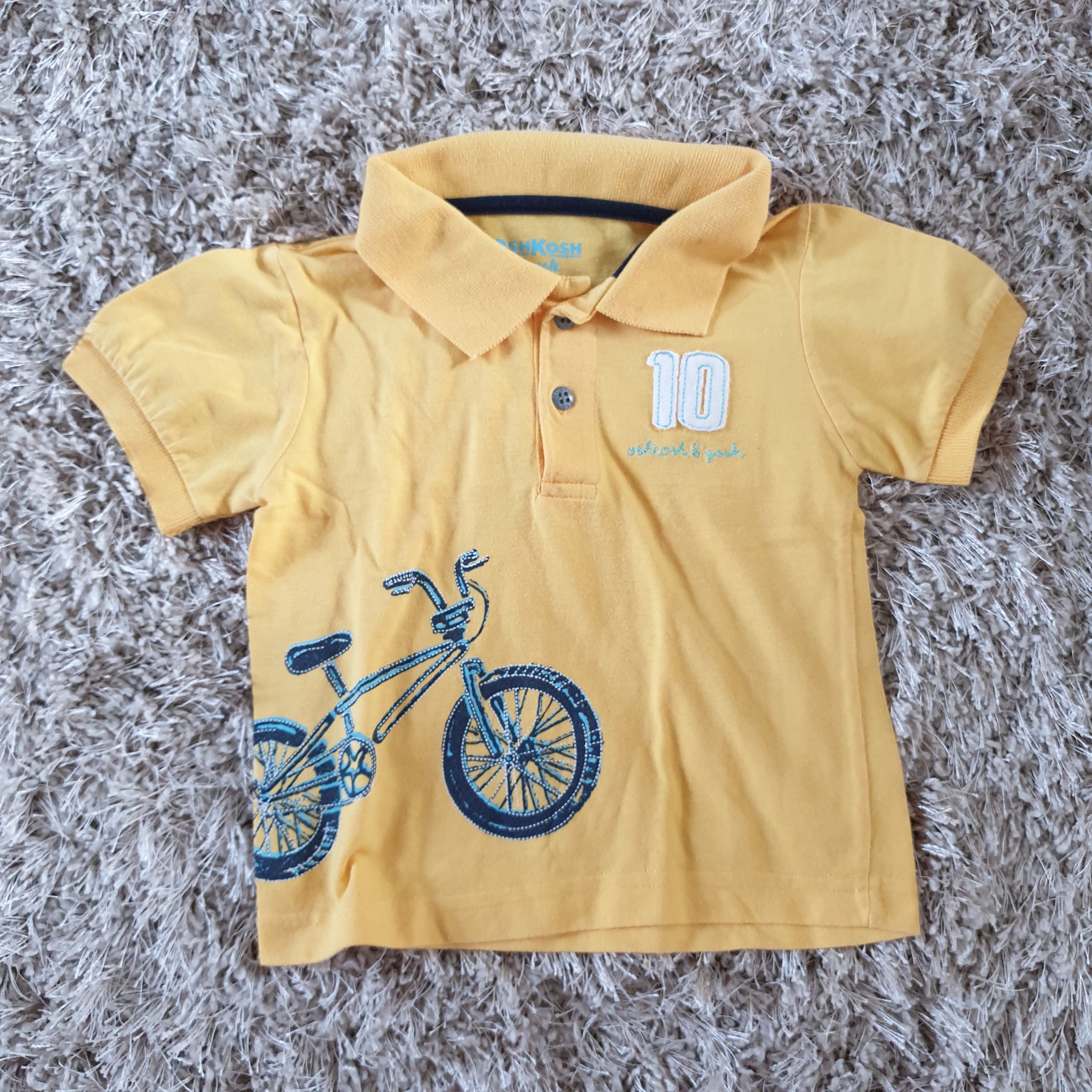 baby yellow shirt