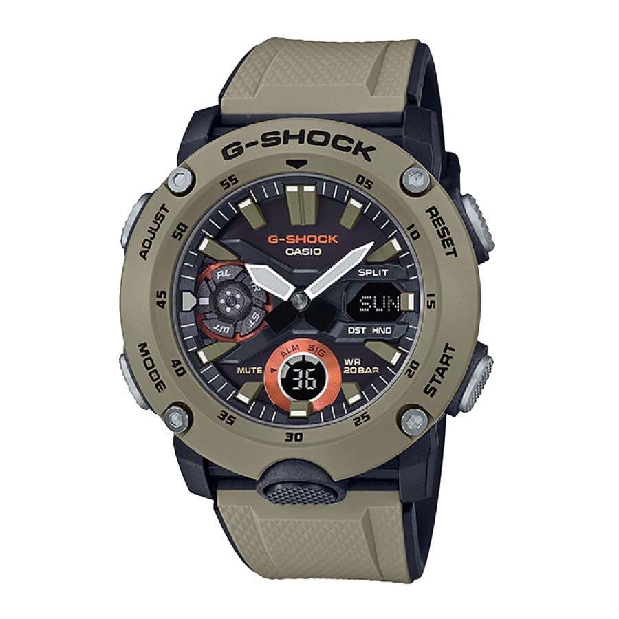 Casio ga 2000 carbon best sale core