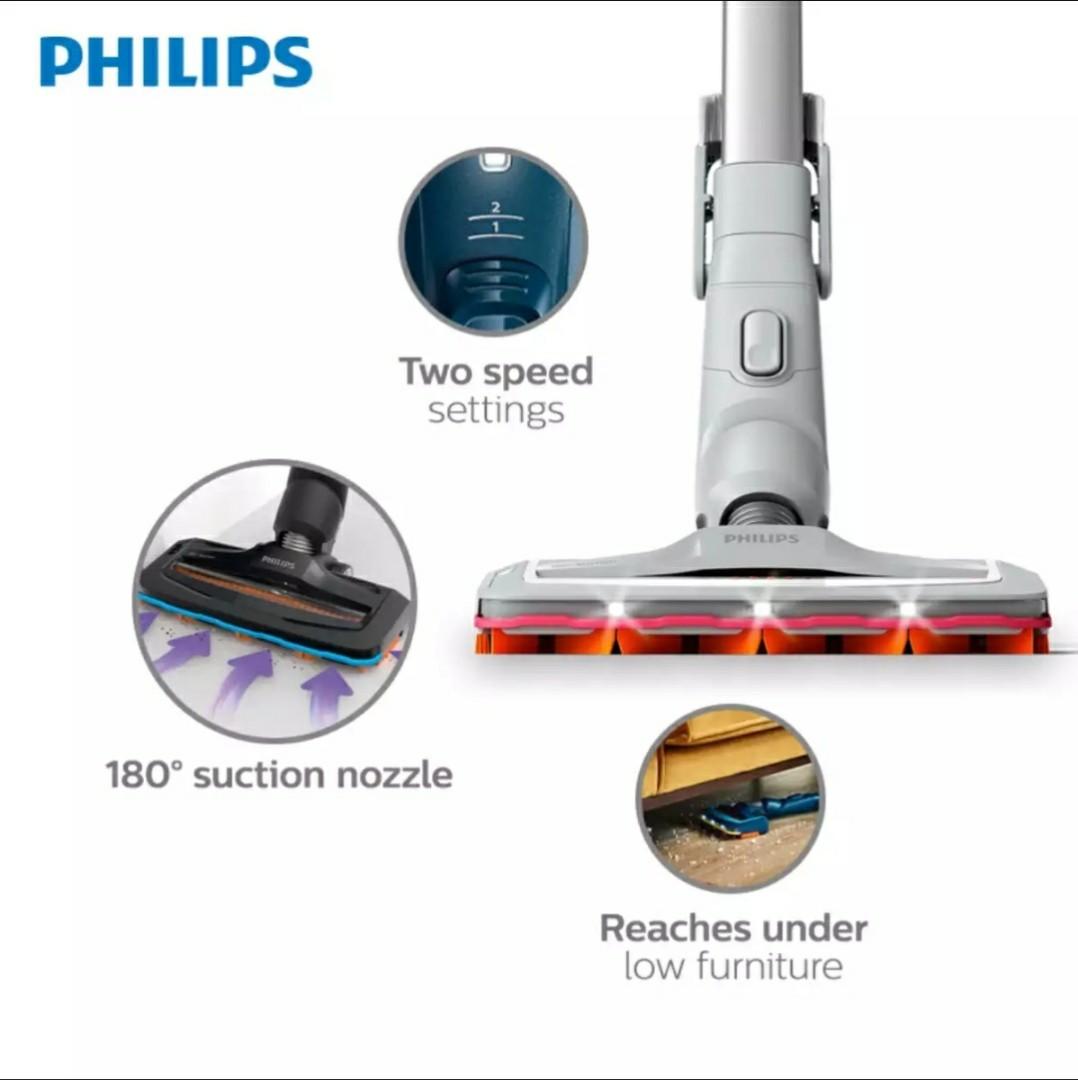 Philips SpeedPro Cordless Stick Vacuum Cleaner FC6723/01, TV & Home