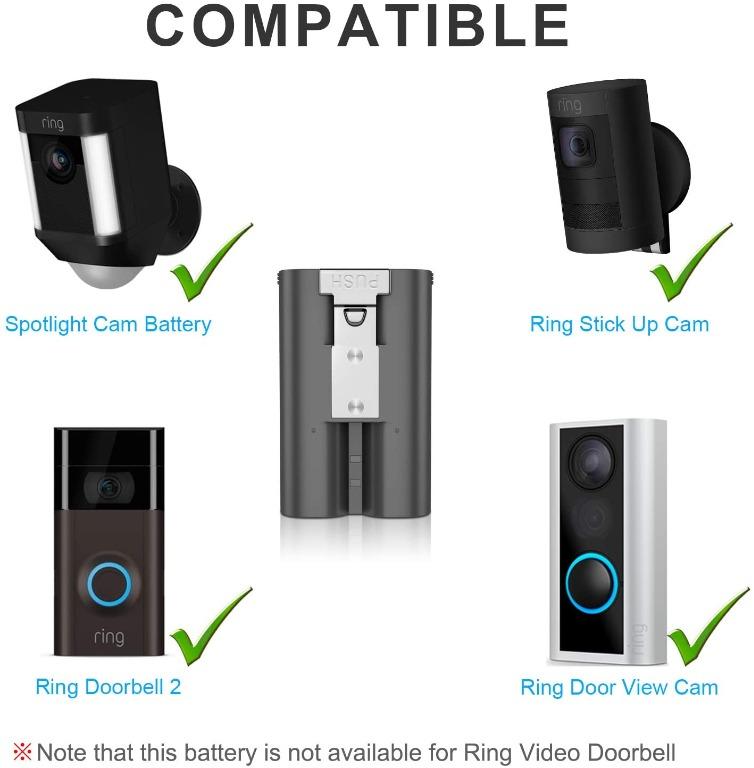 Ring Doorbell Rechargeable Battery Pack, Mobile Phones & Gadgets