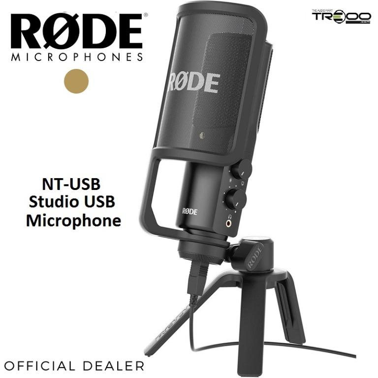 Rode Nt Usb Studio Usb Microphone Electronics Audio On Carousell