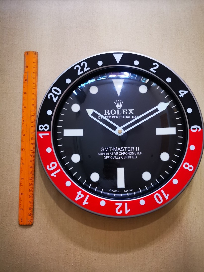 Rolex dealer display discount clock