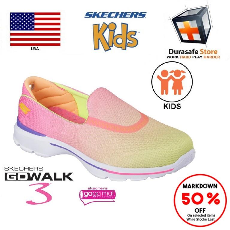 skechers go walk 3 yellow