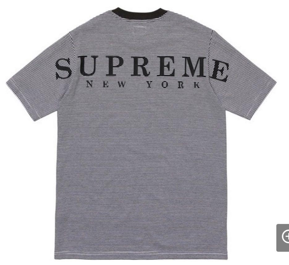 Supreme Micro Stripe Tee