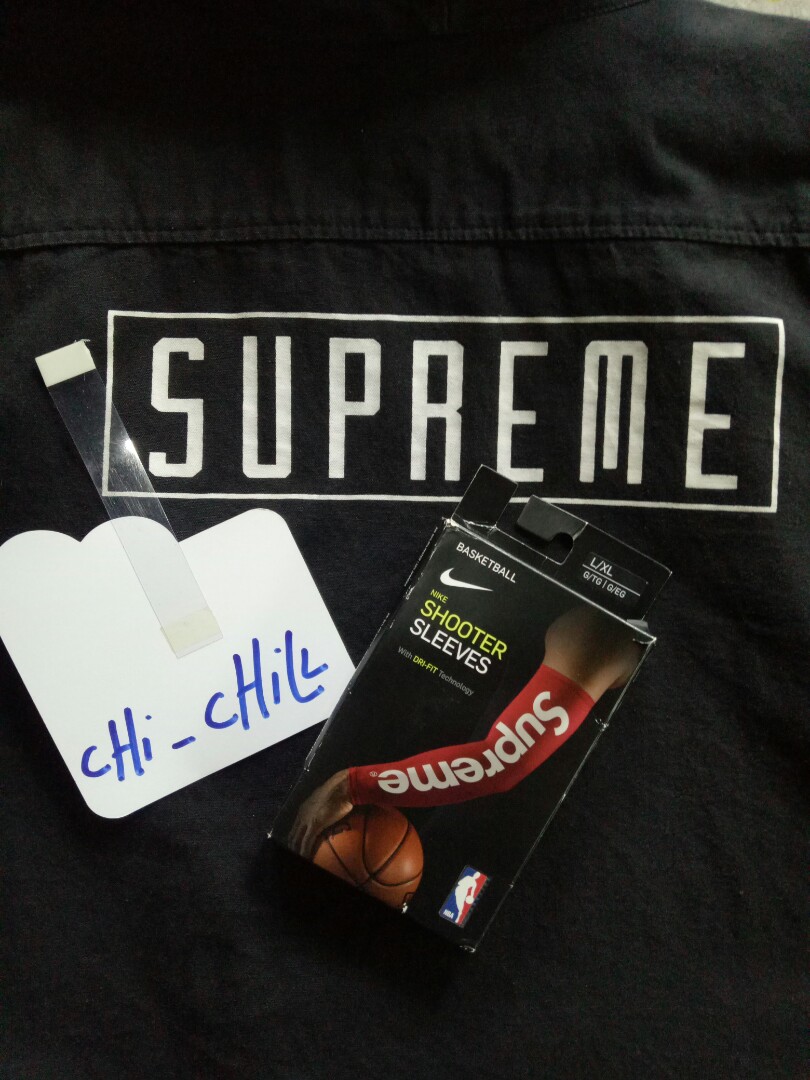 Nike shooting sleeve supreme sale