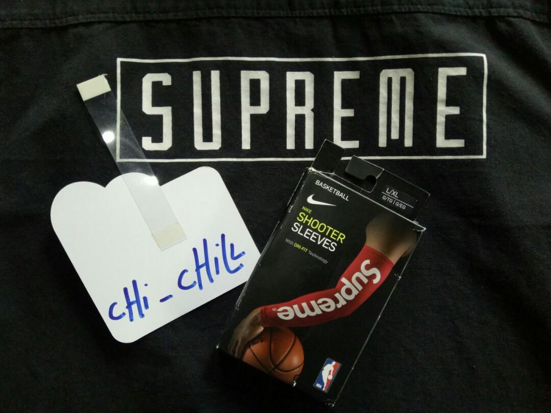 SUPREME Nike NBA shooter sleeves Men s Fashion Tops Sets