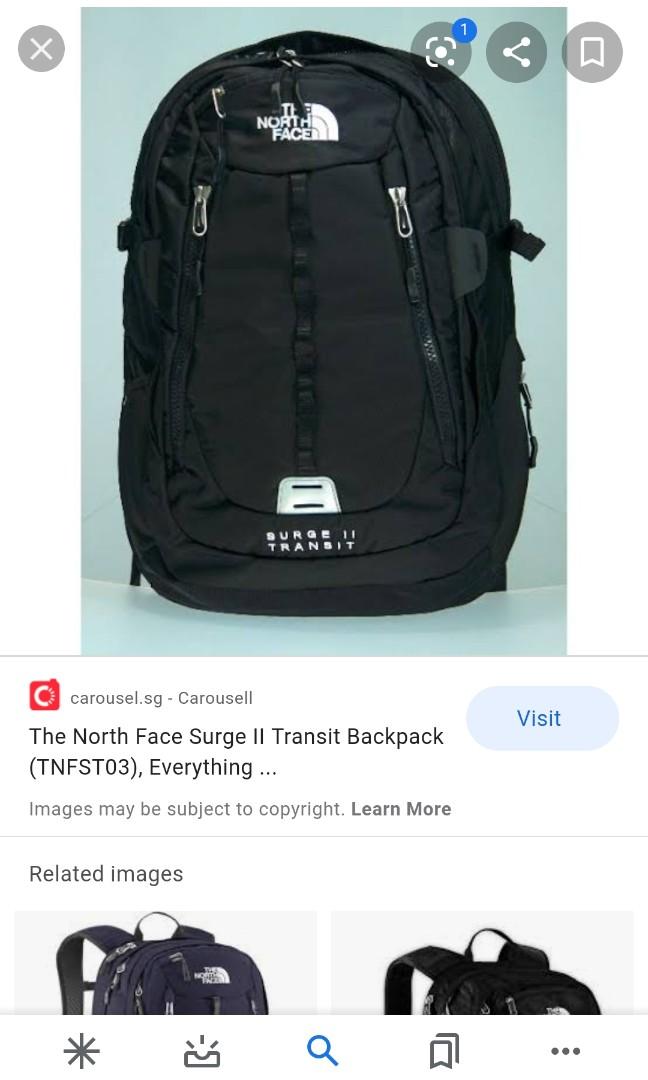 back bag north face