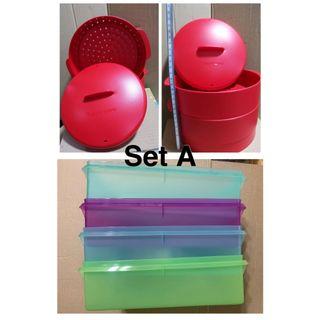 Tupperware Set ABCDEFGH