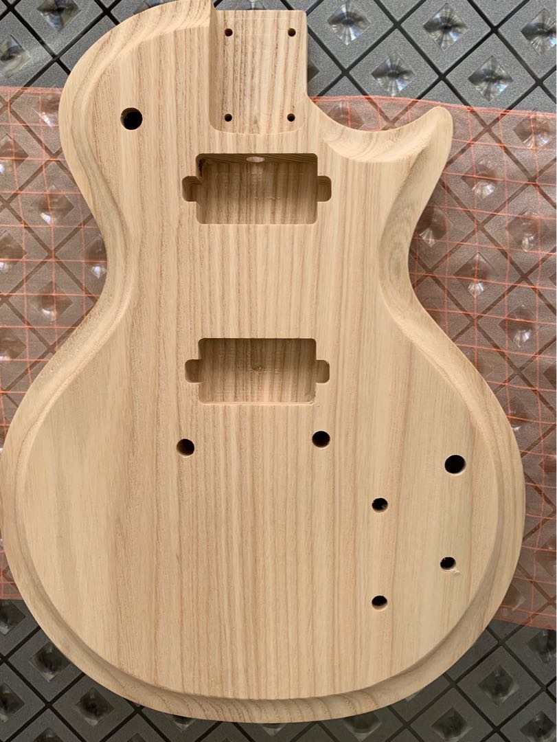 Unfinished les paul shop body
