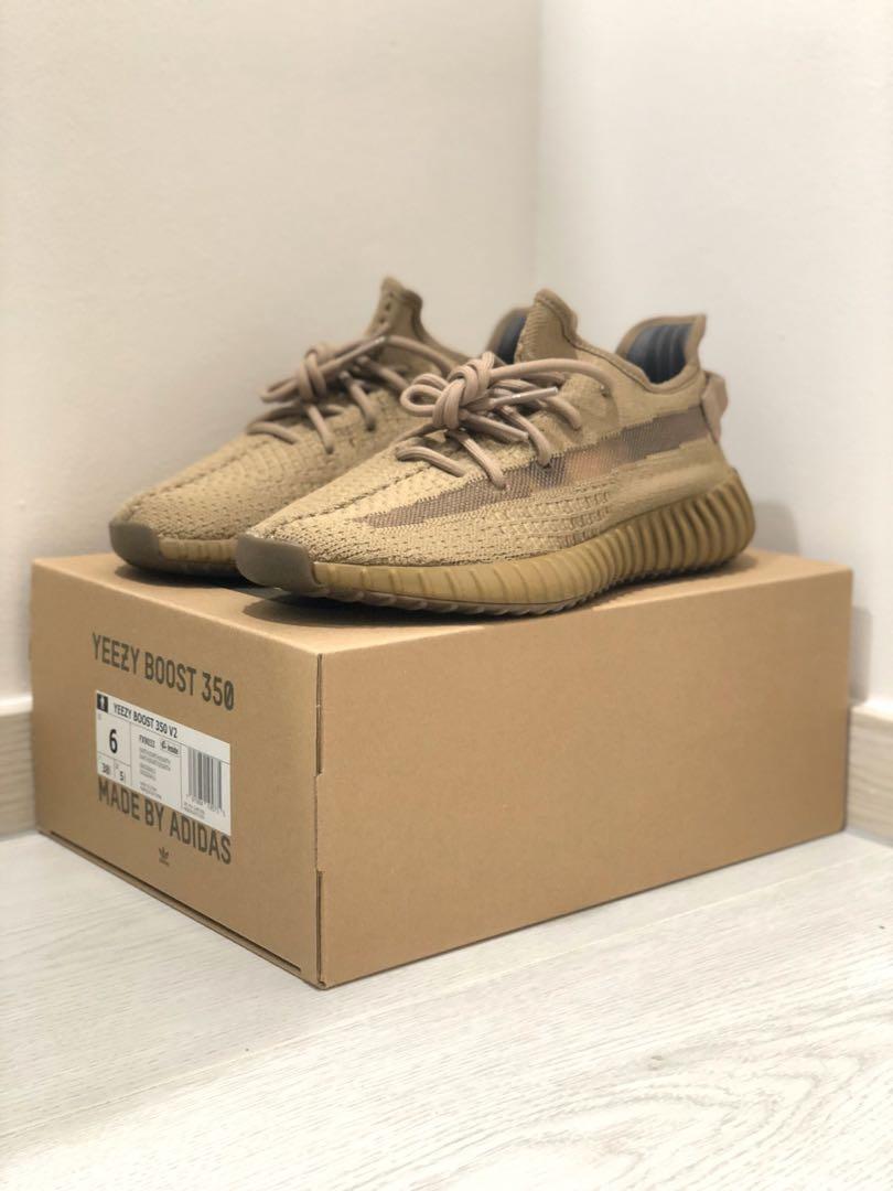 US6] Adidas YEEZY BOOST 350 V2 Earth Brown US Exclusive, Men's Fashion,  Footwear, Sneakers on Carousell