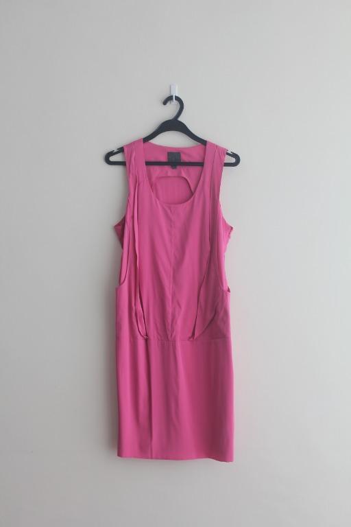 calvin klein fuschia dress