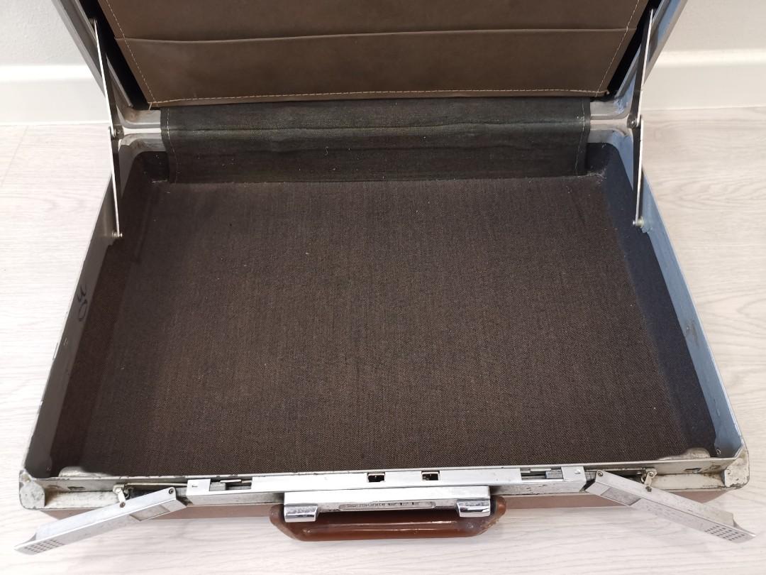 Mallette Attaché-case Samsonite Occasion - Bon état, Plastique Marron, Style Vintage