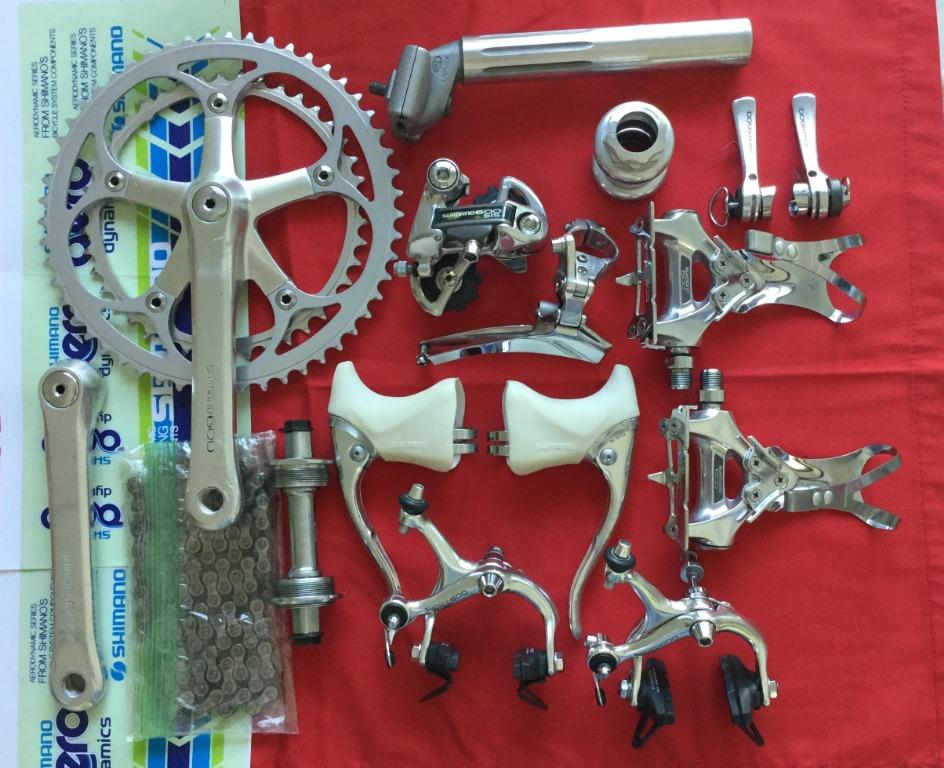 Vintage Shimano 600 EX SIS Complete Groupset