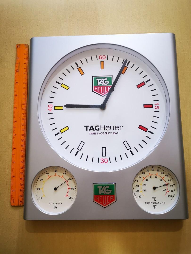 Wall Clock - Tag Heuer F1 Dealer Display, Luxury, Watches On Carousell
