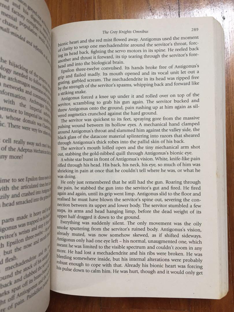 (Warhammer 40k) Grey Knights Omnibus, Hobbies & Toys, Books & Magazines