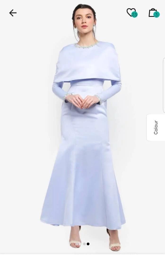 zalia embellished mermaid dress