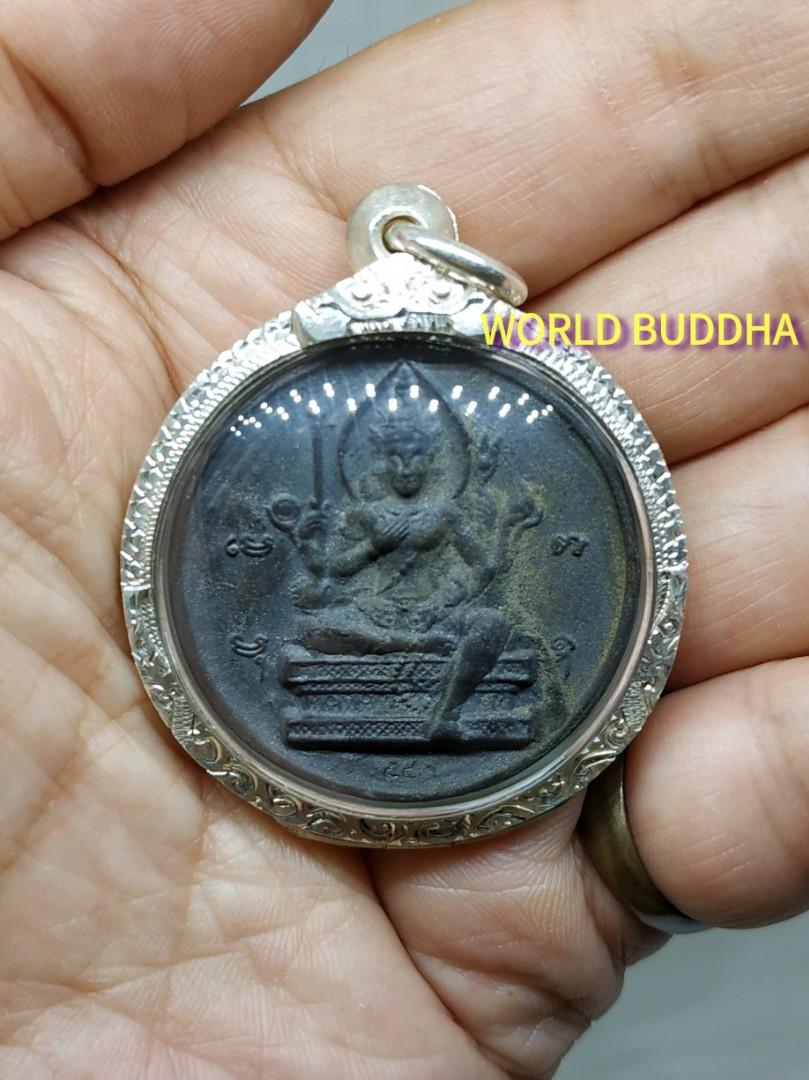 泰國佛四面神佛牌 四面佛 9999 第一期九寶銅手倒模10 次大法會開光 屈蘇得 蘇泰寺 World Buddha Amulet 其他 宗教產品