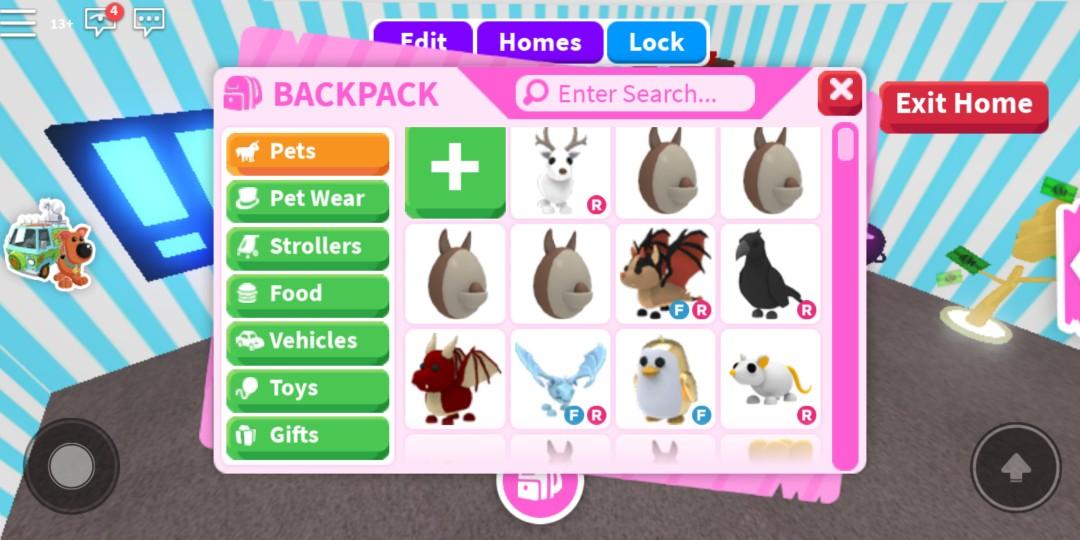 Roblox Adopt Me List Of All The Pets