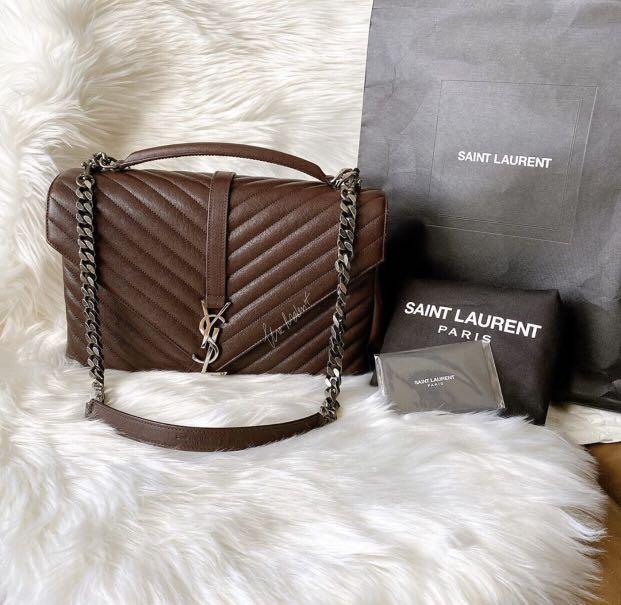 large college bag ysl