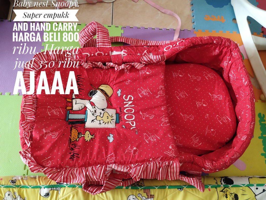Baby Bed Portable Kasur Bayi Hand Carry Preloved Bayi Anak Ranjang Bayi Di Carousell
