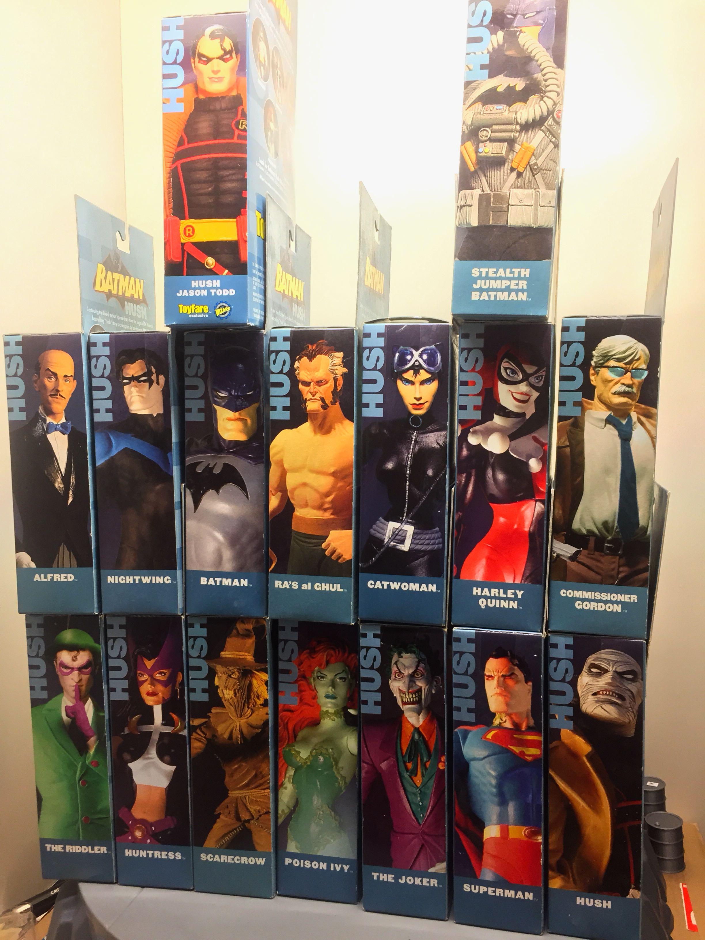 Batman - Hush (complete 16 figure collection), Hobbies & Toys, Toys & Games  on Carousell