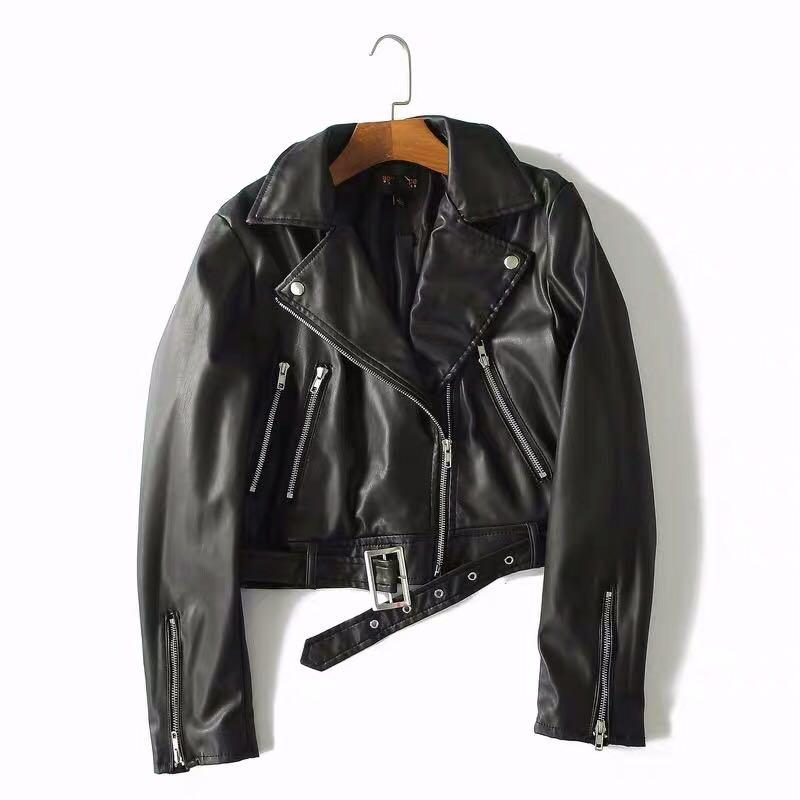 Ambiance online leather jacket